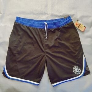 And1 Blue/Black Workout Basketball Shorts Men's size 2XL NEW